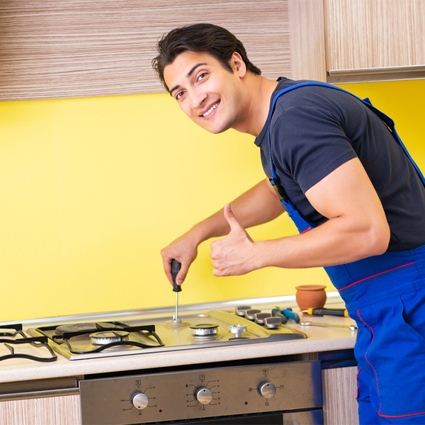 can you provide references from satisfied stove repair customers in Belleville